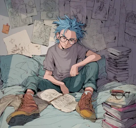 科幻未来题材漫画作品封面条目
